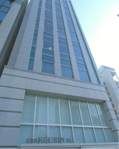 会社のビルの外観
