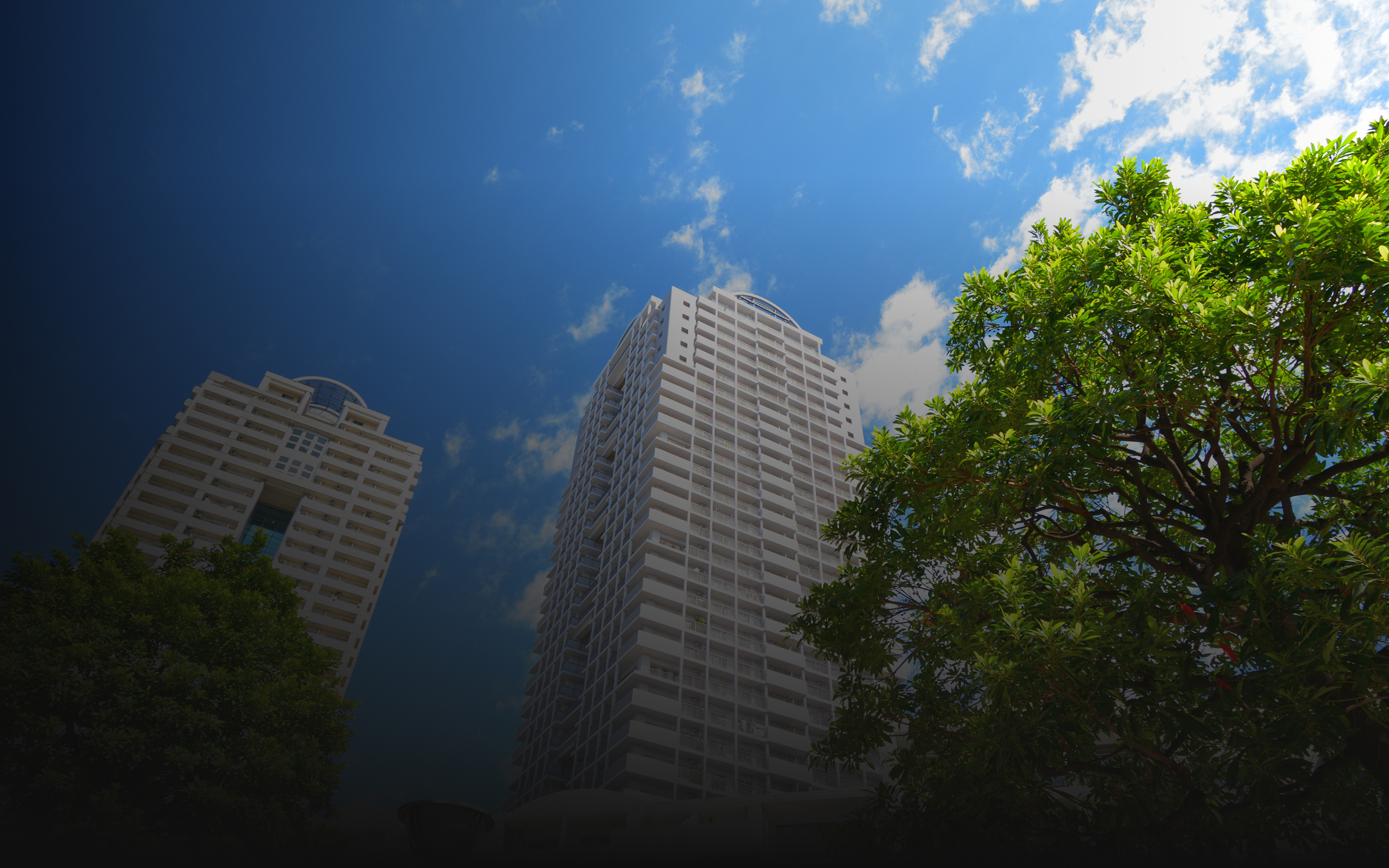 高層マンションの写真